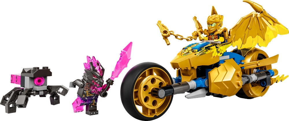 LEGO Ninjago - Jays gyllene drakmotorcykel 7+