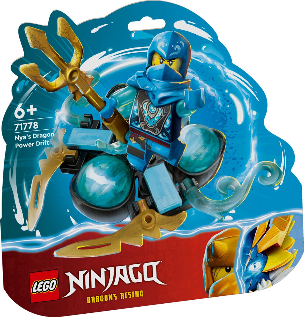 LEGO Ninjago - Nyas spinjitzusnurr med drakkraft 6+