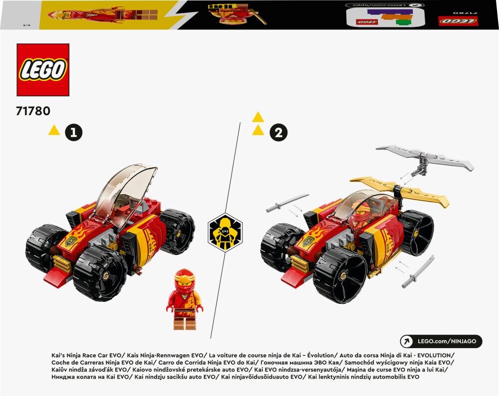 LEGO Ninjago - Kais ninjaracerbil EVO 6+