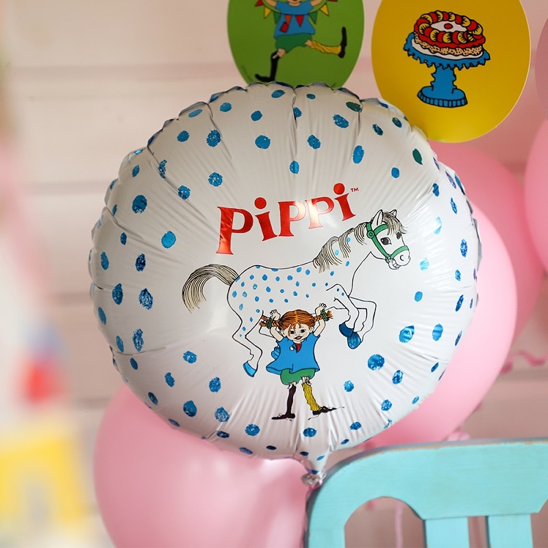 Pippi Långstrump - Folieballong 45 cm