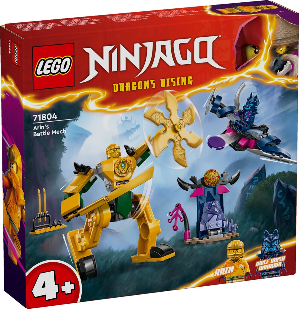 LEGO Ninjago - Arins stridsrobot 4+