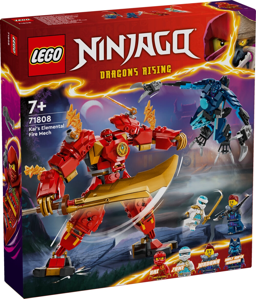 LEGO Ninjago - Kais elementeldrobot 7+