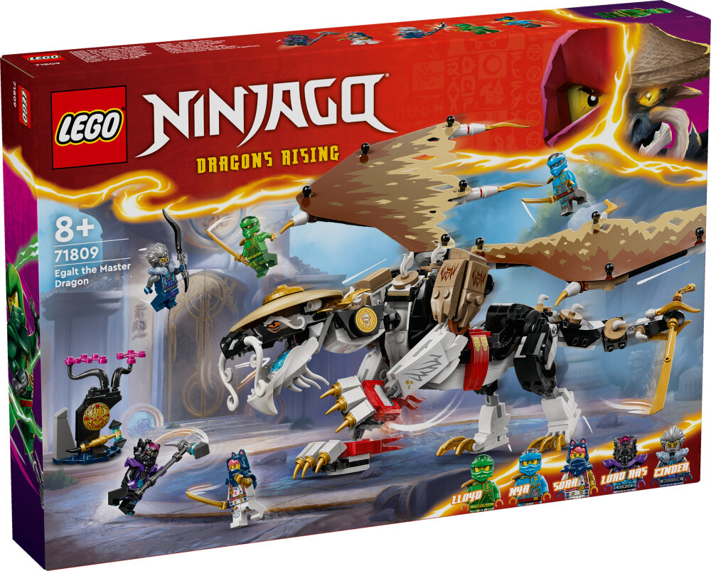 LEGO Ninjago - Mästardraken Egalt 8+