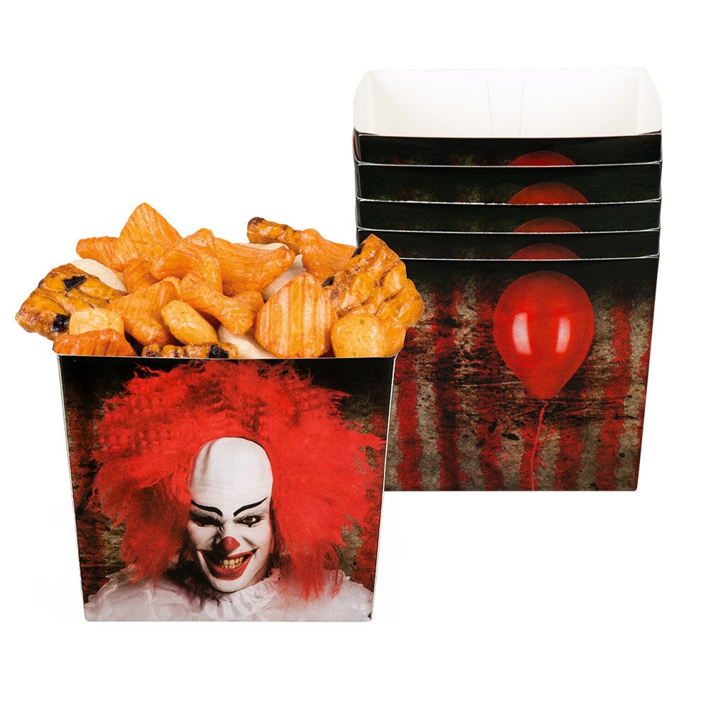 Horror Clown, Snacksbägare 6-pack