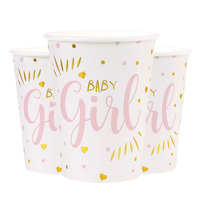 Baby Girl - Pappmuggar 10-pack