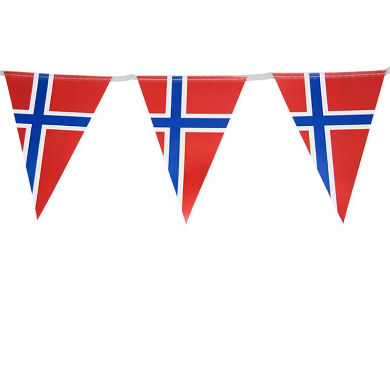 Flaggirlang Norska Flaggan 3,6 meter