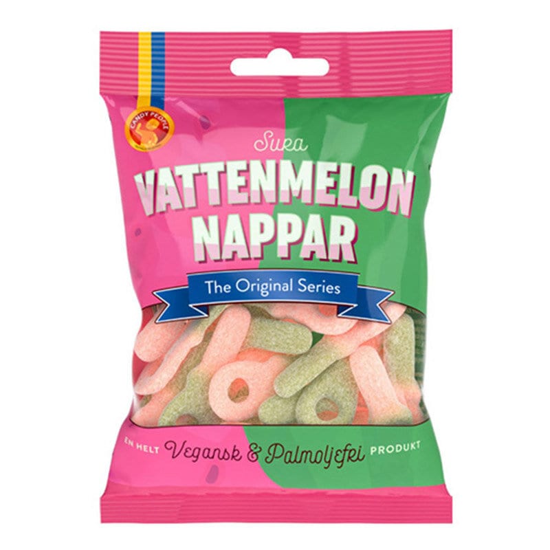 Sura Vattenmelonnappar 80 gram