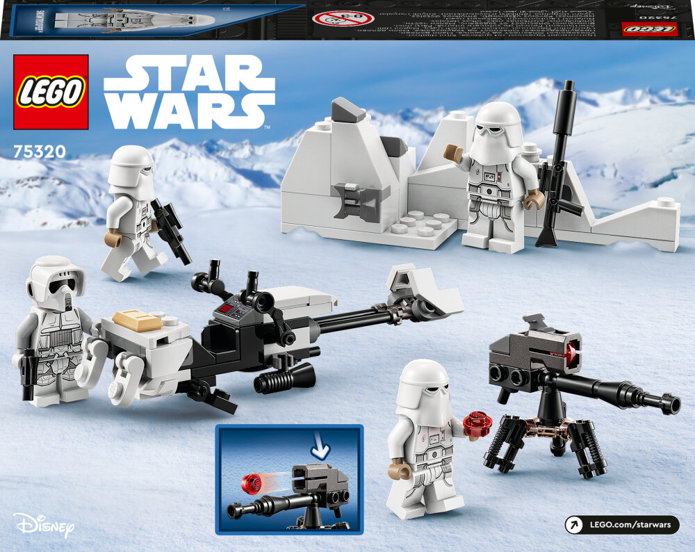 LEGO Star Wars - Snowtrooper Battle Pack 6+