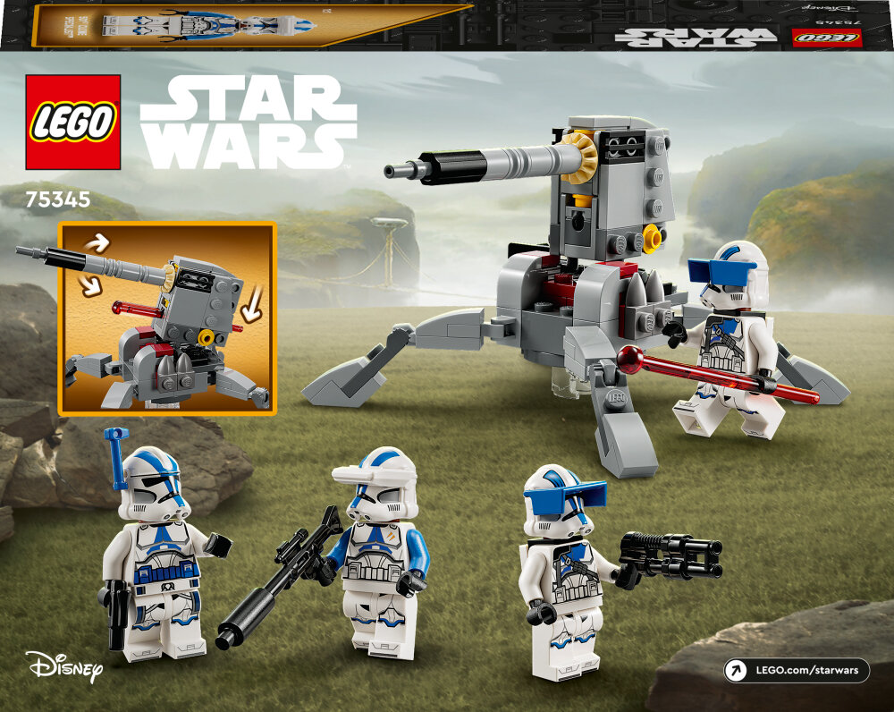 LEGO Star Wars - Clone Troopers Battle Pack 6+
