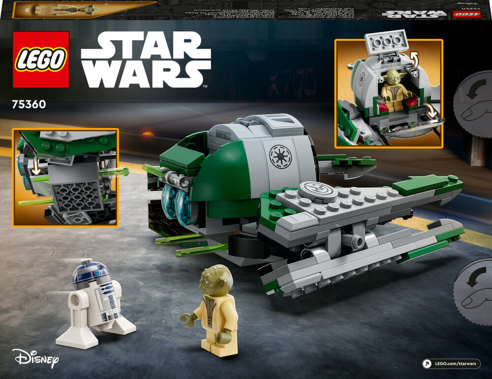 LEGO Star Wars - Yoda's Jedi Starfighter 8+