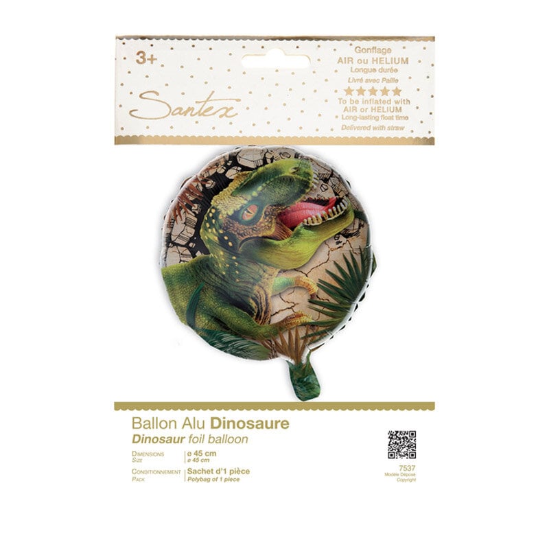 Dinosaurie - Folieballong 45 cm