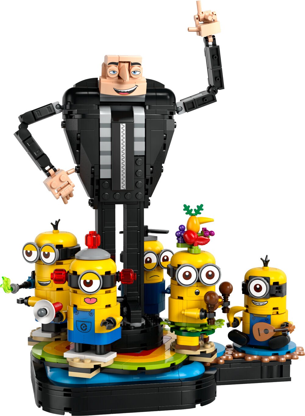 LEGO Minions - Klossbyggd Gru med minioner 9+
