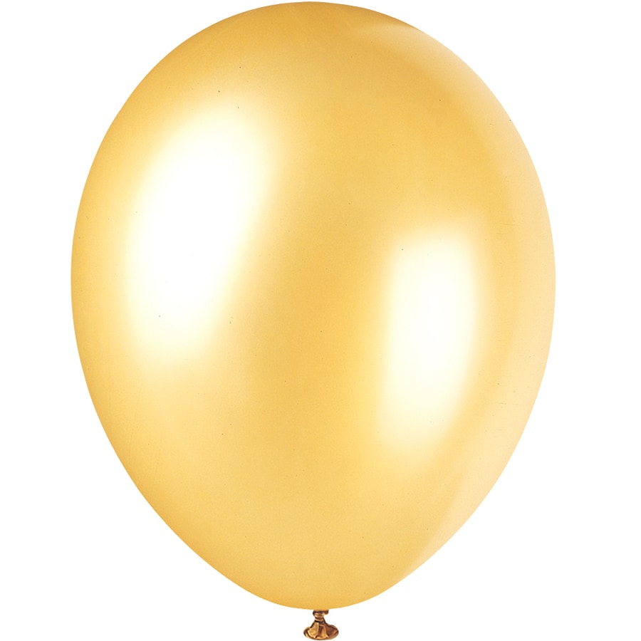 Balloner Guld 30 cm, 100 stk