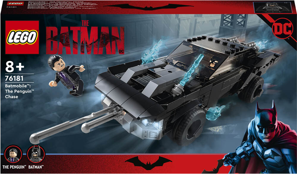 LEGO DC Comics - Batmobilen: Jakten på The Penguin 8+