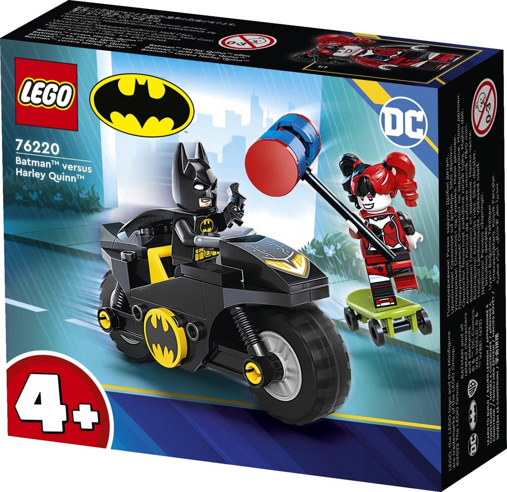 LEGO DC Comics - Batman mot Harley Quinn 4+