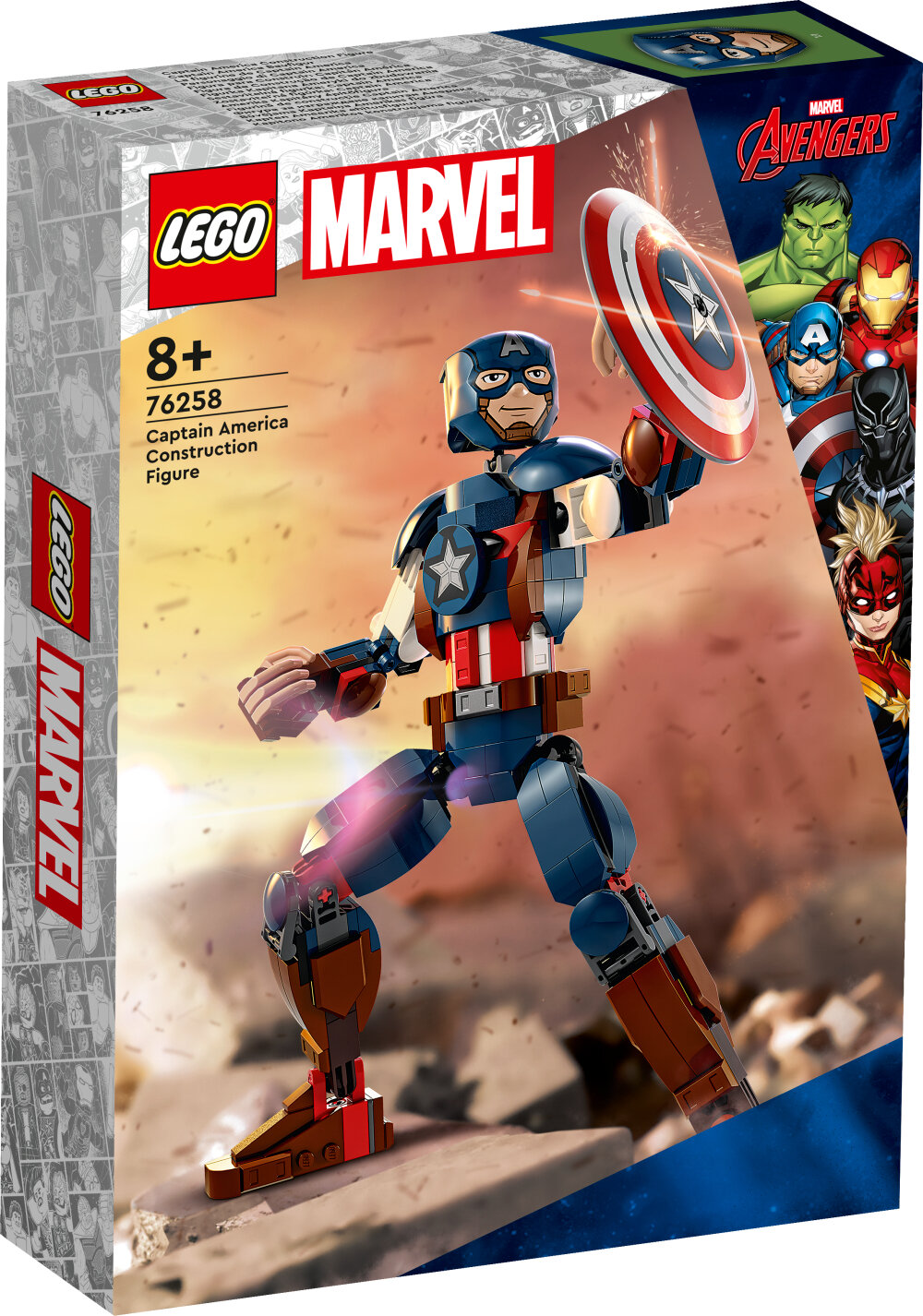 LEGO Avengers - Captain America byggfigur 8+
