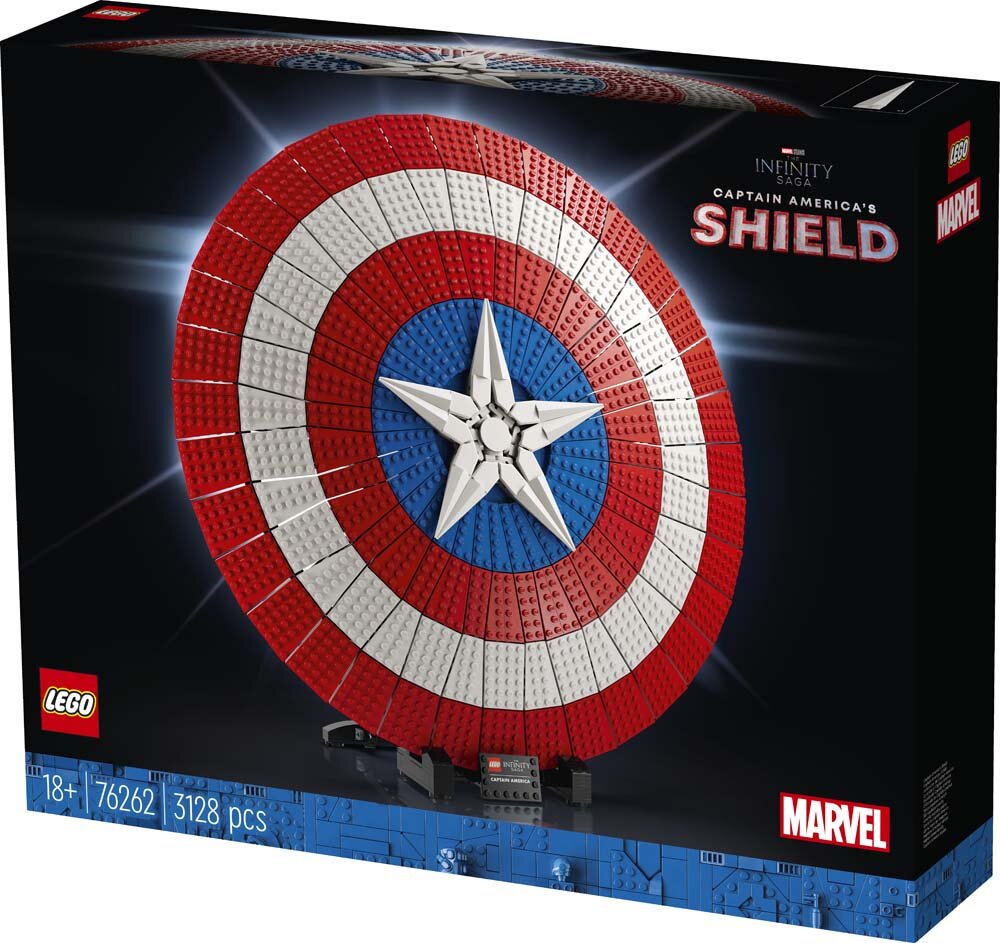 LEGO Marvel - Captain Americas sköld 18+