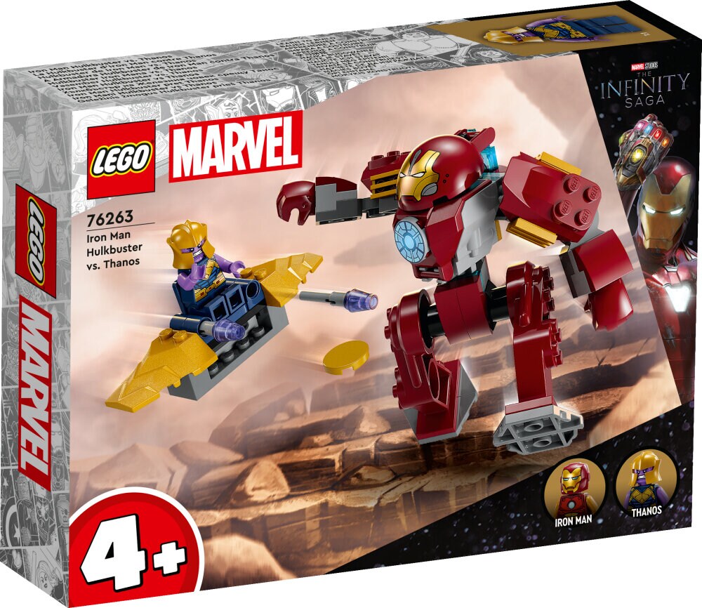 LEGO Avengers - Iron Man Hulkbuster mot Thanos 4+