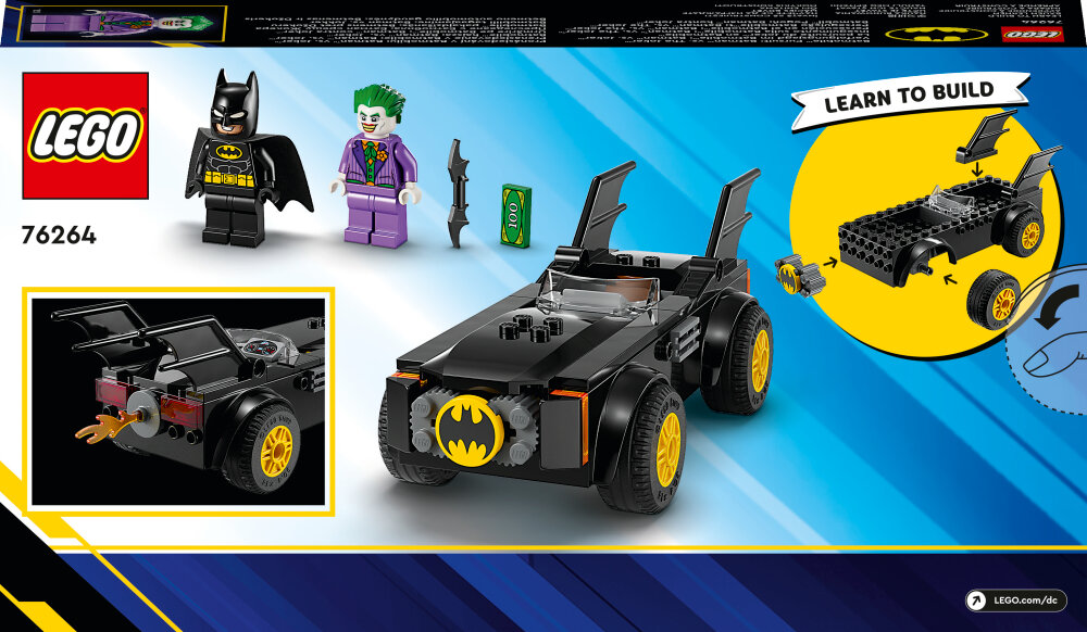 LEGO Batman - Batmobile jakt: Batman mot The Joker 4+