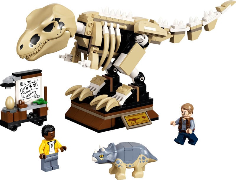LEGO Jurassic World - Fossilutställning med T-Rex 7+