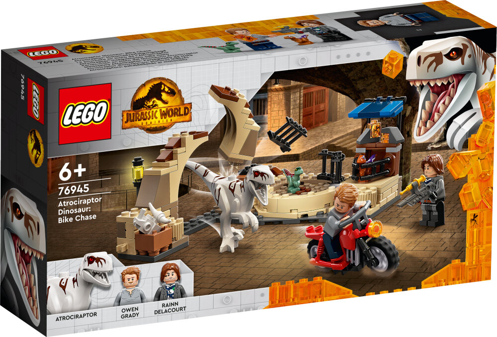 LEGO Jurassic World - Atrociraptor: cykeljakt 6+