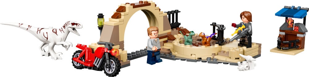 LEGO Jurassic World - Atrociraptor: cykeljakt 6+