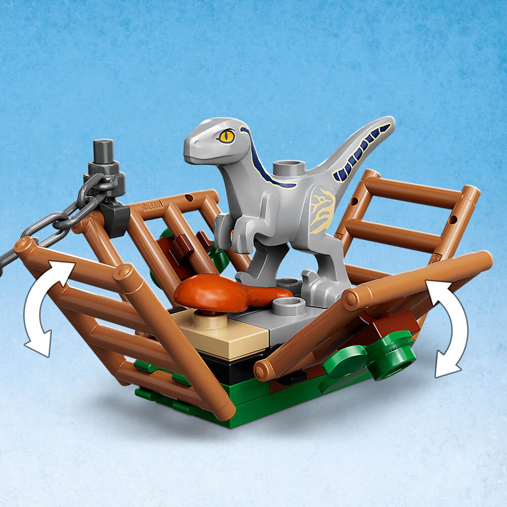 LEGO Jurassic World - Blue & Beta - Velociraptorinfångning 6+