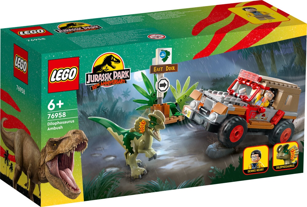 LEGO Jurassic World - Dilophosaurusbakhåll 6+