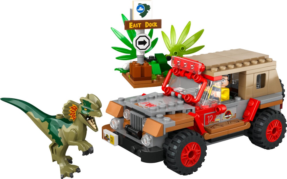 LEGO Jurassic World - Dilophosaurusbakhåll 6+