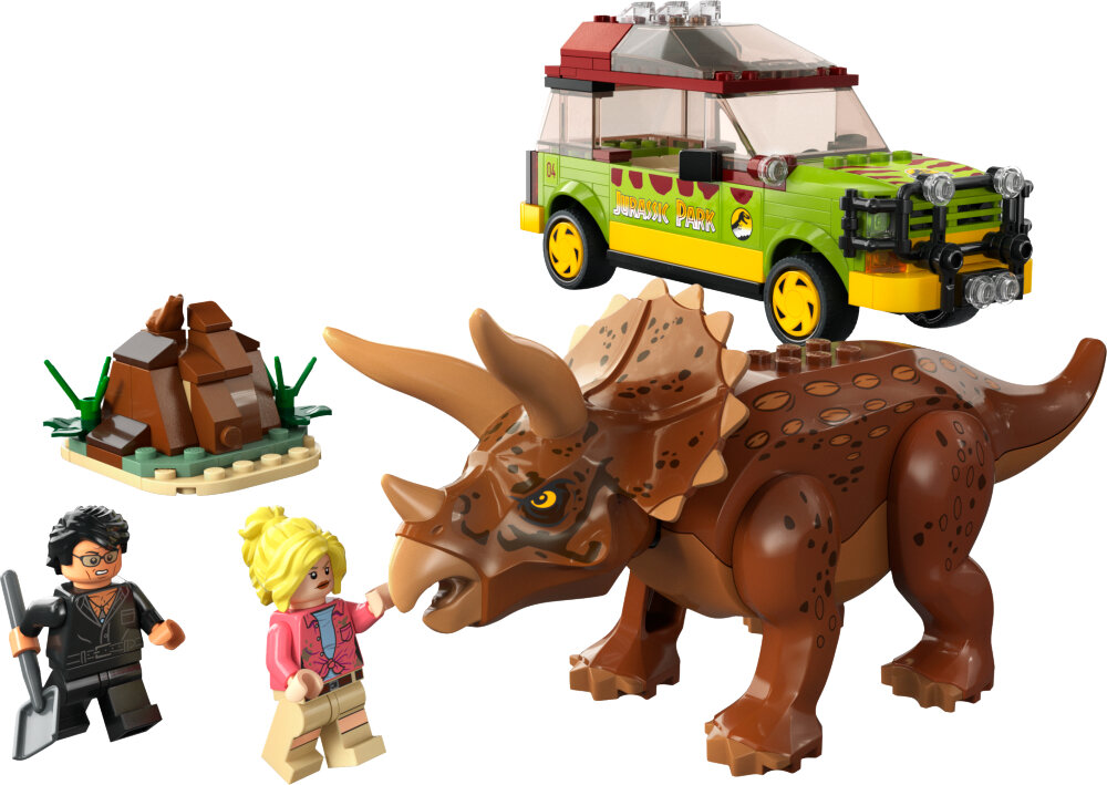 LEGO Jurassic World - Triceratopsforskning 8+