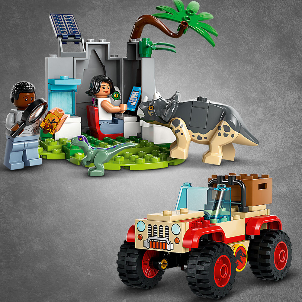 LEGO Jurassic World - Räddningscenter för dinosaurieungar 4+