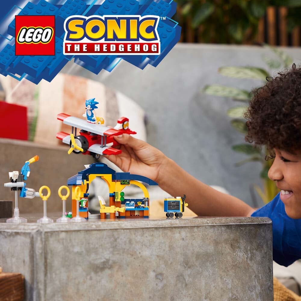 LEGO Sonic The Hedgehog - Tails verkstad och tornadoplan 6+
