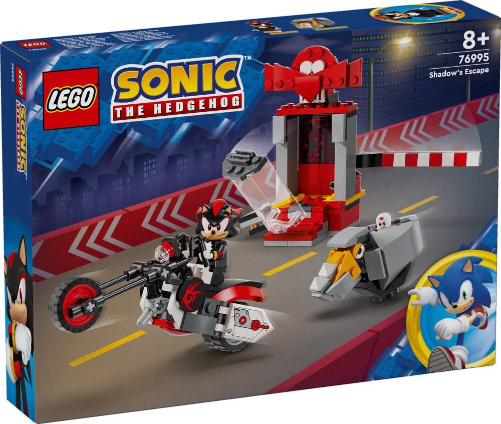 LEGO Sonic The Hedgehog - Shadow The Hedgehogs flykt 8+