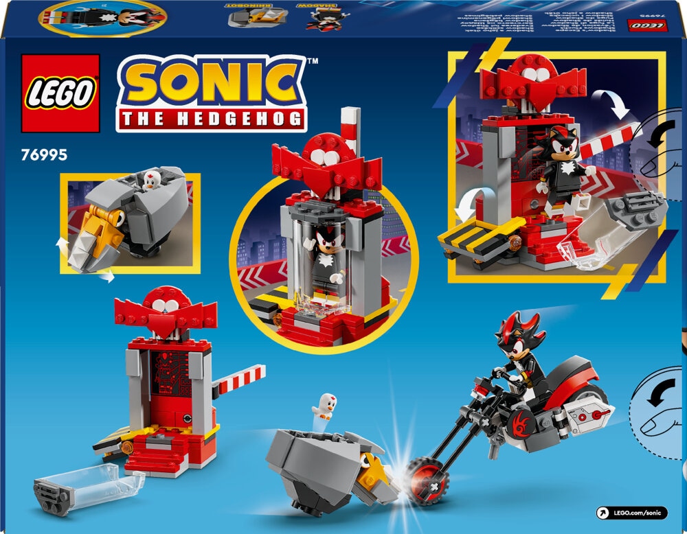 LEGO Sonic The Hedgehog - Shadow The Hedgehogs flykt 8+