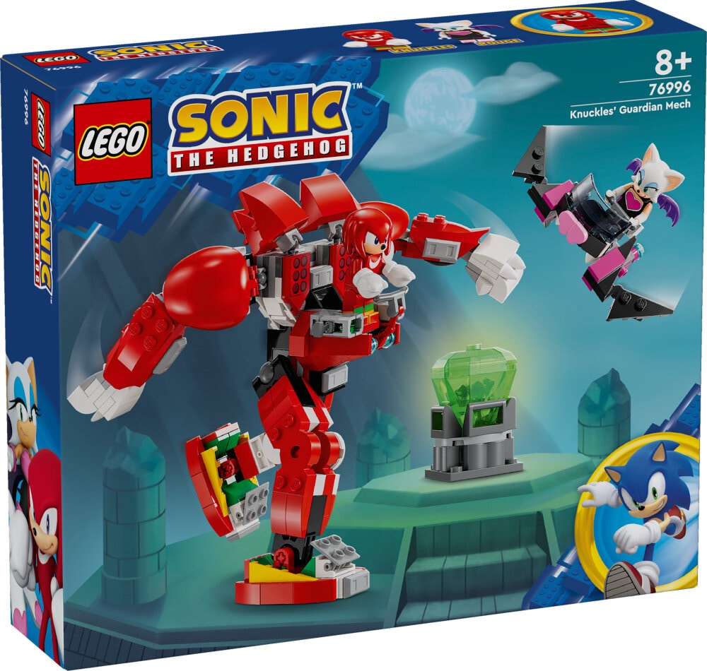 LEGO Sonic The Hedgehog - Knuckles robotväktare 8+