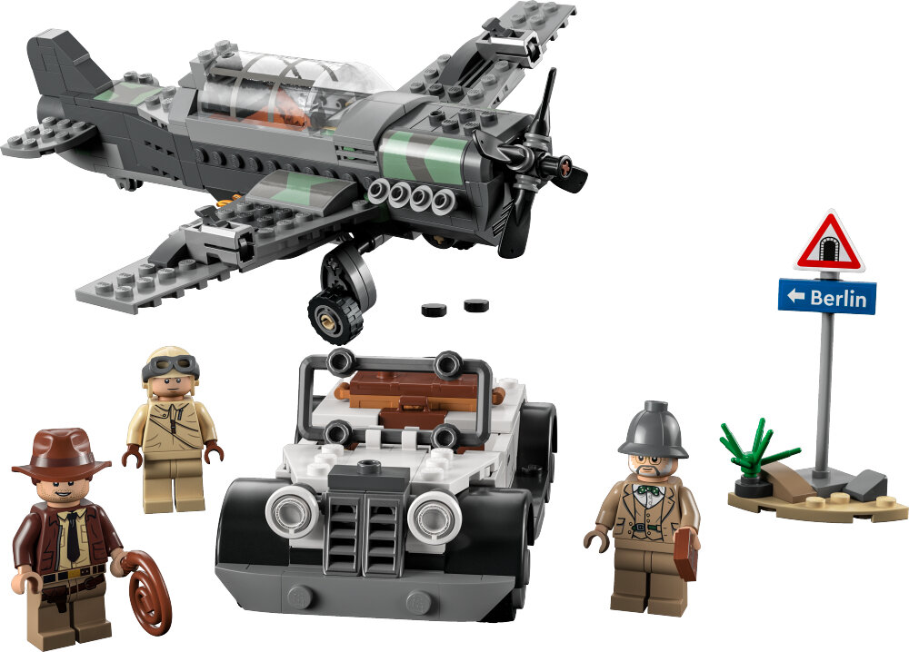 LEGO Indiana Jones - Stridsplanjakt 8+