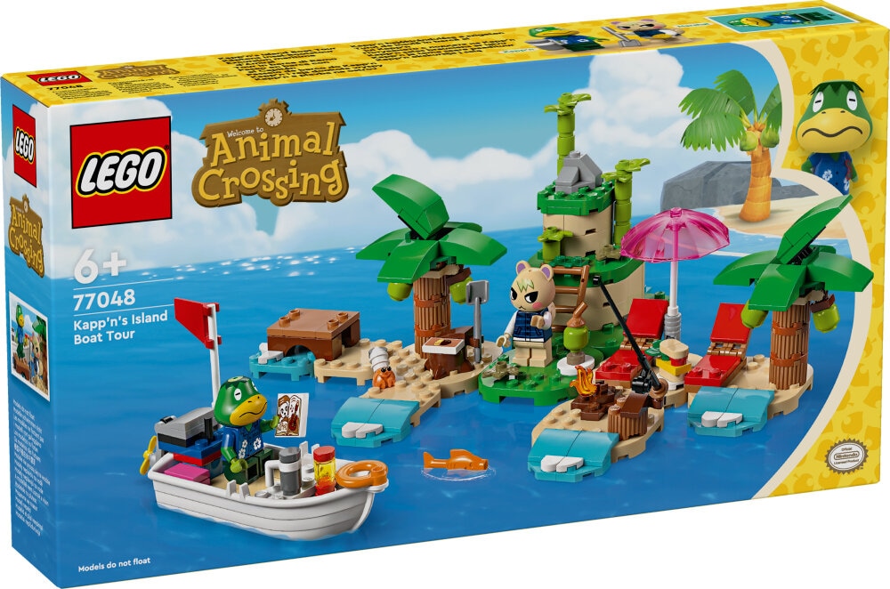 LEGO Animal Crossing - Båttur till ön med Kapp'n 6+