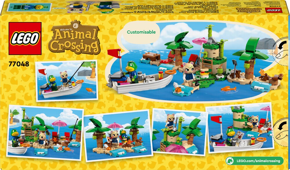 LEGO Animal Crossing - Båttur till ön med Kapp'n 6+