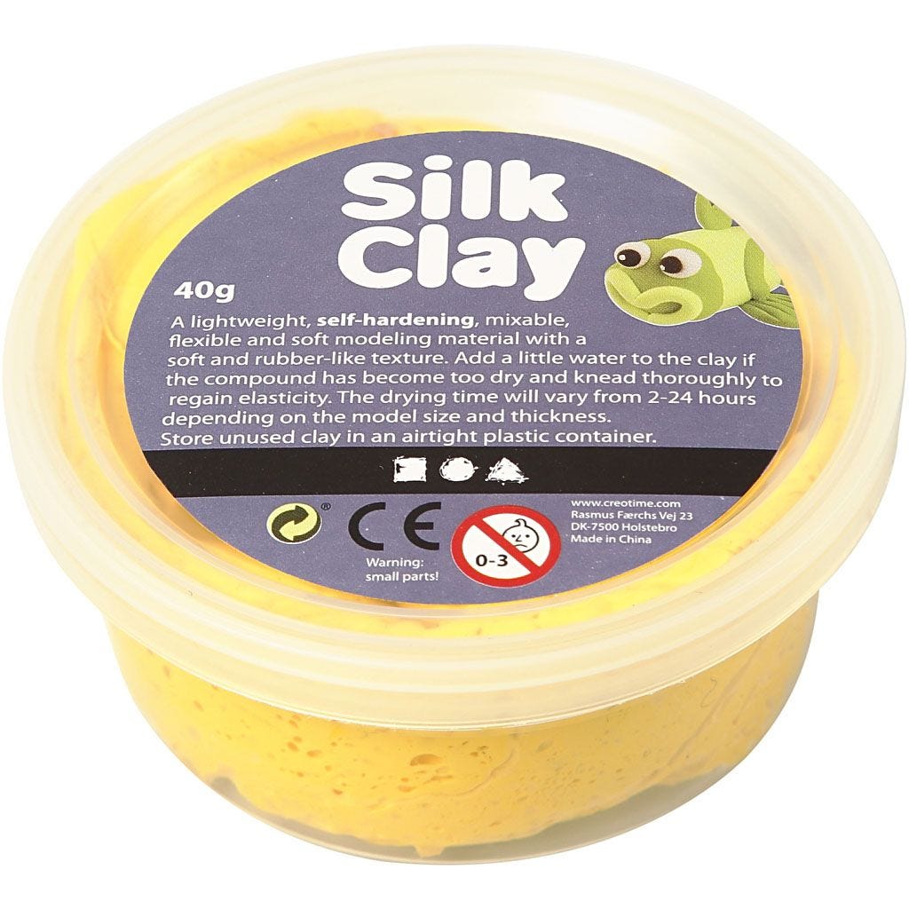 Silk Clay® - Gul 40 gram