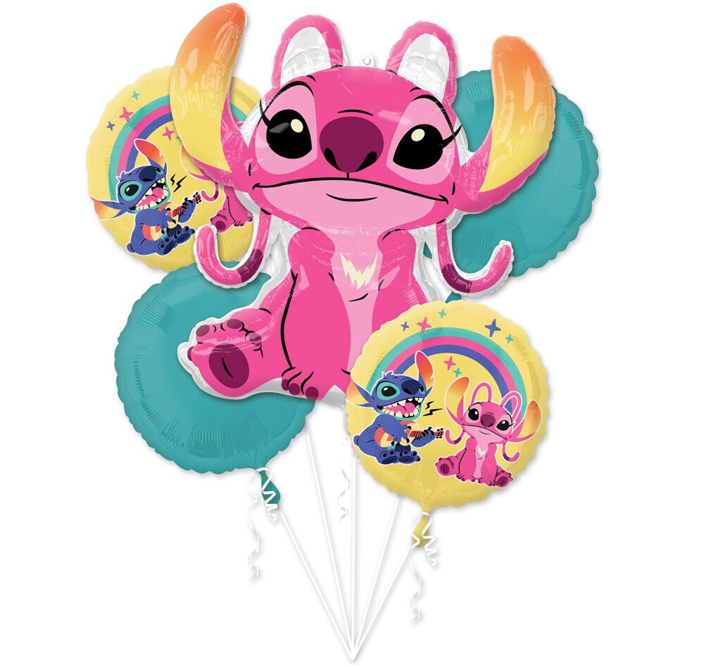 Stitch & Angel Ballongbukett