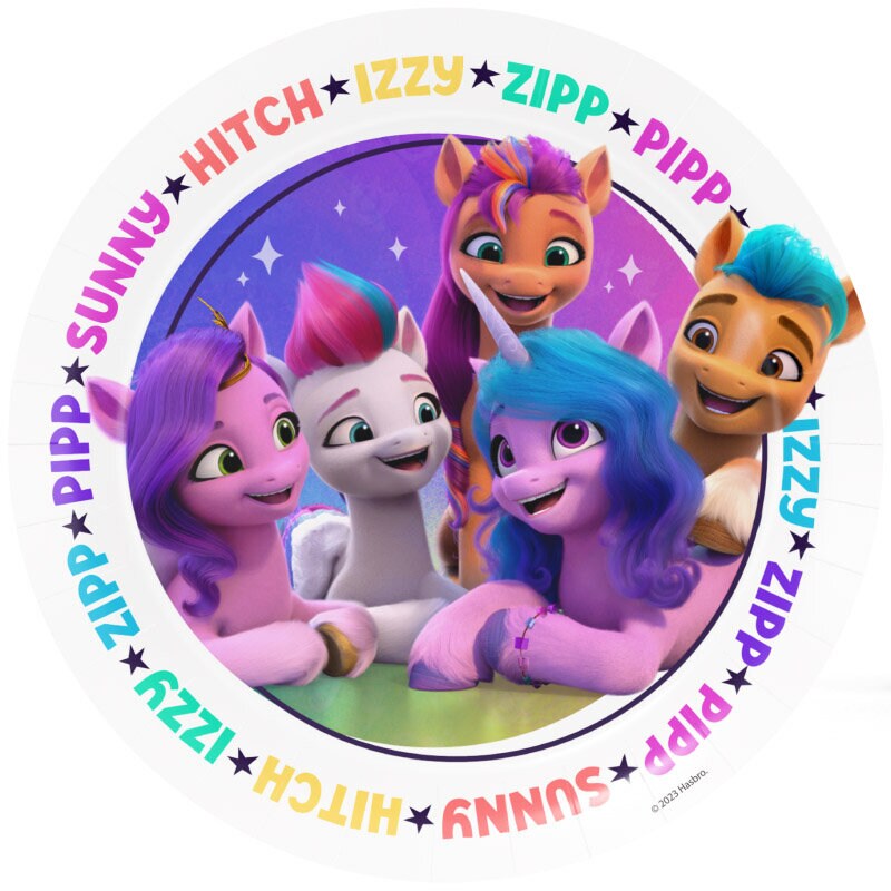 My Little Pony - Assietter 8-pack