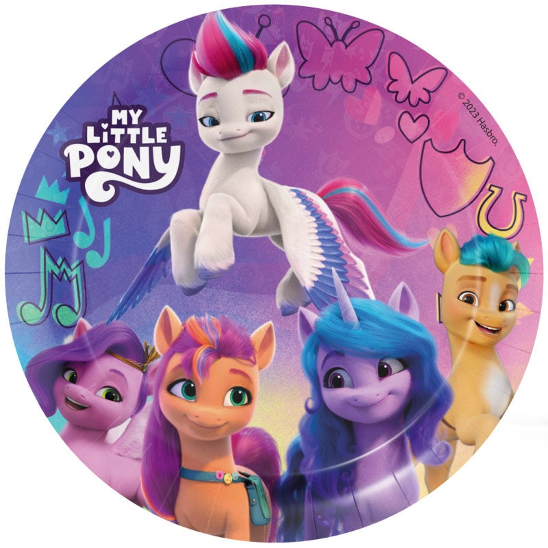 My Little Pony - Tallrikar 23 cm, 8-pack
