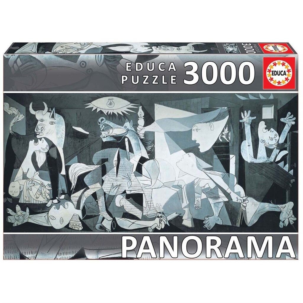 Educa Panorama Pussel, Guernica - Pablo Picasso 3000 bitar