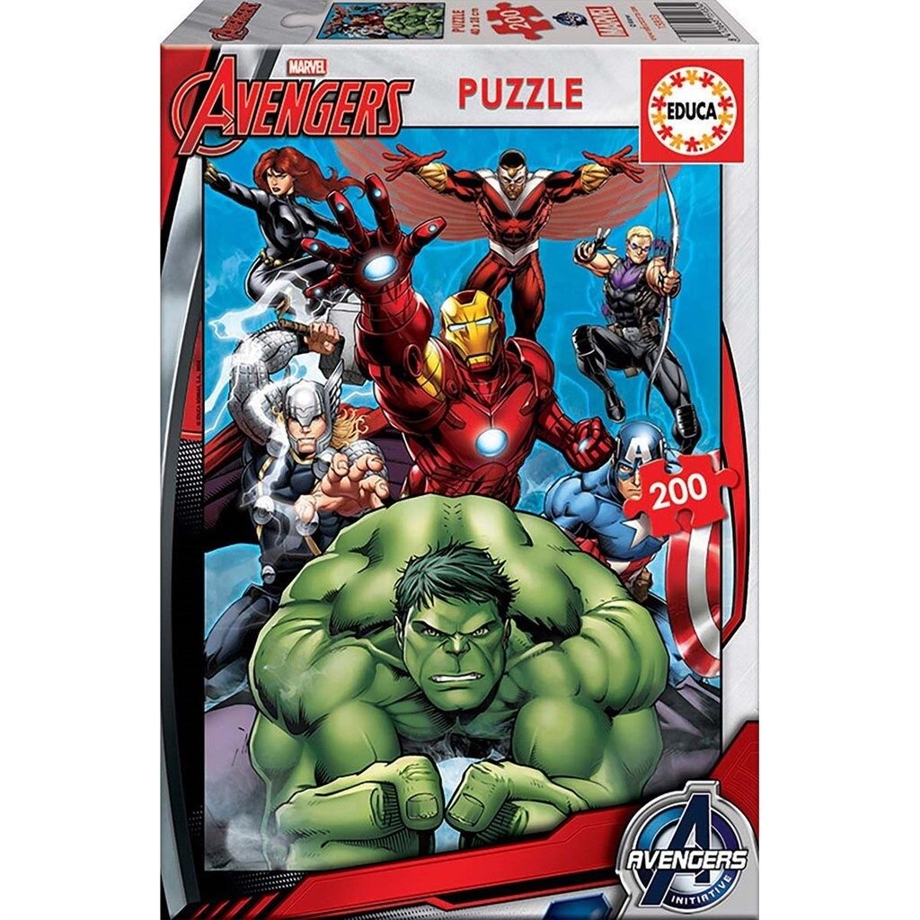 Educa Pussel - Marvel Avengers 200 bitar