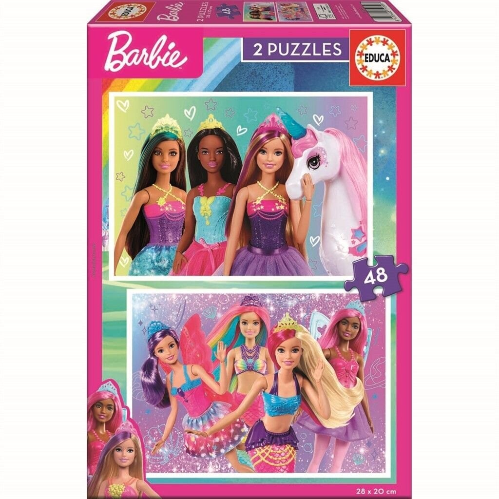 Educa Pussel - Barbie 2x48 bitar