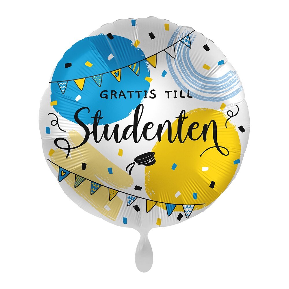 Folieballong - Grattis till studenten
