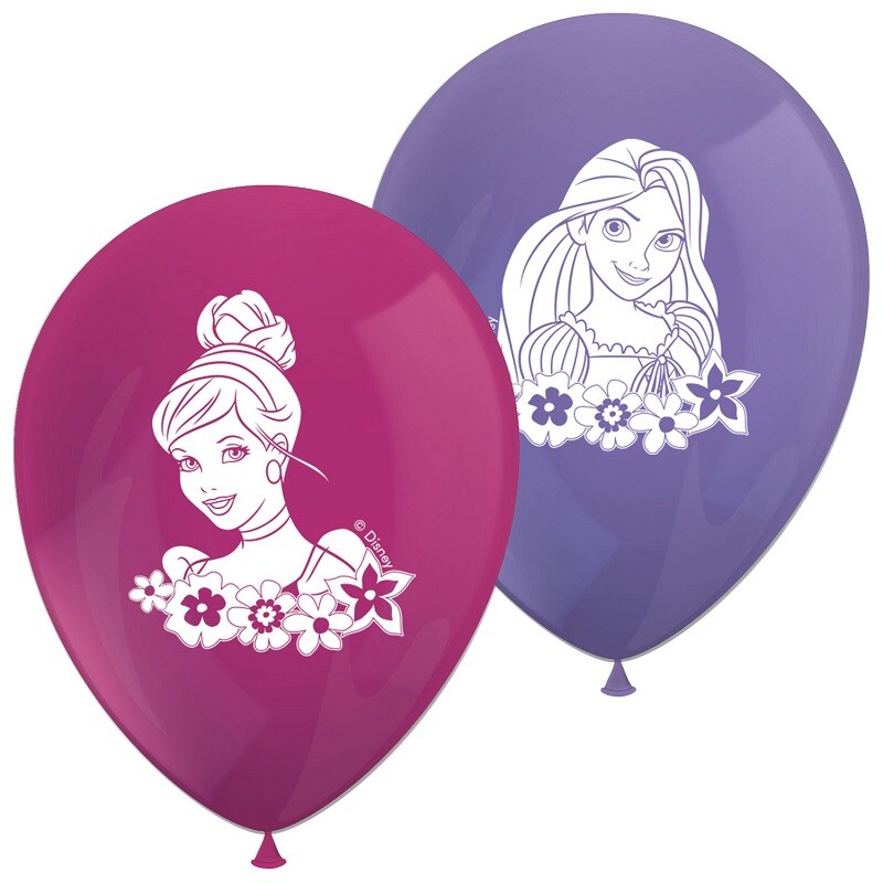 Disney Prinsessor - Ballonger 8-pack