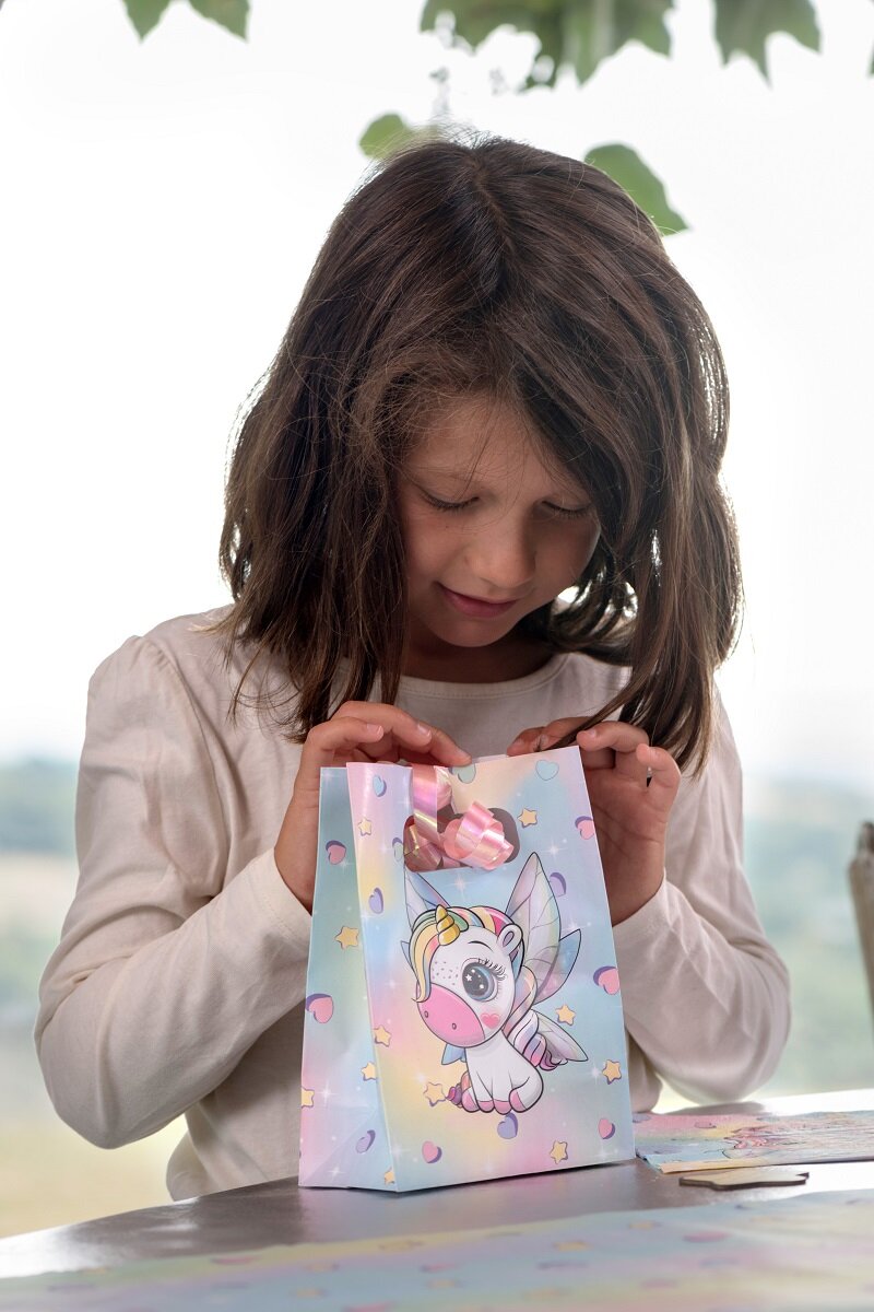 Unicorn Fairy - Kalaspåsar i papper 10-pack