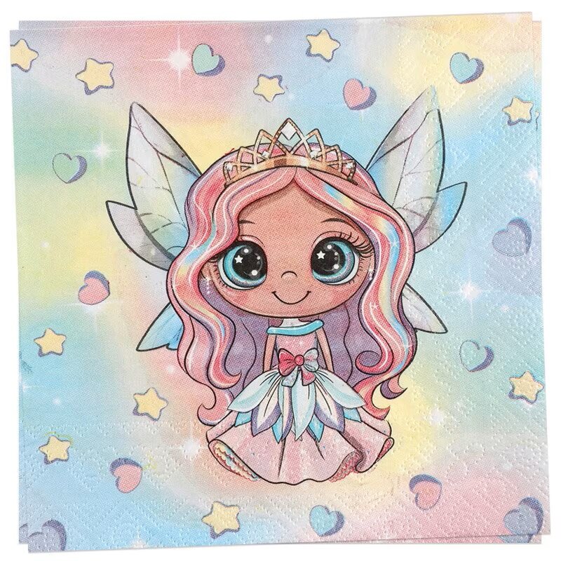 Unicorn Fairy - Servetter 20-pack