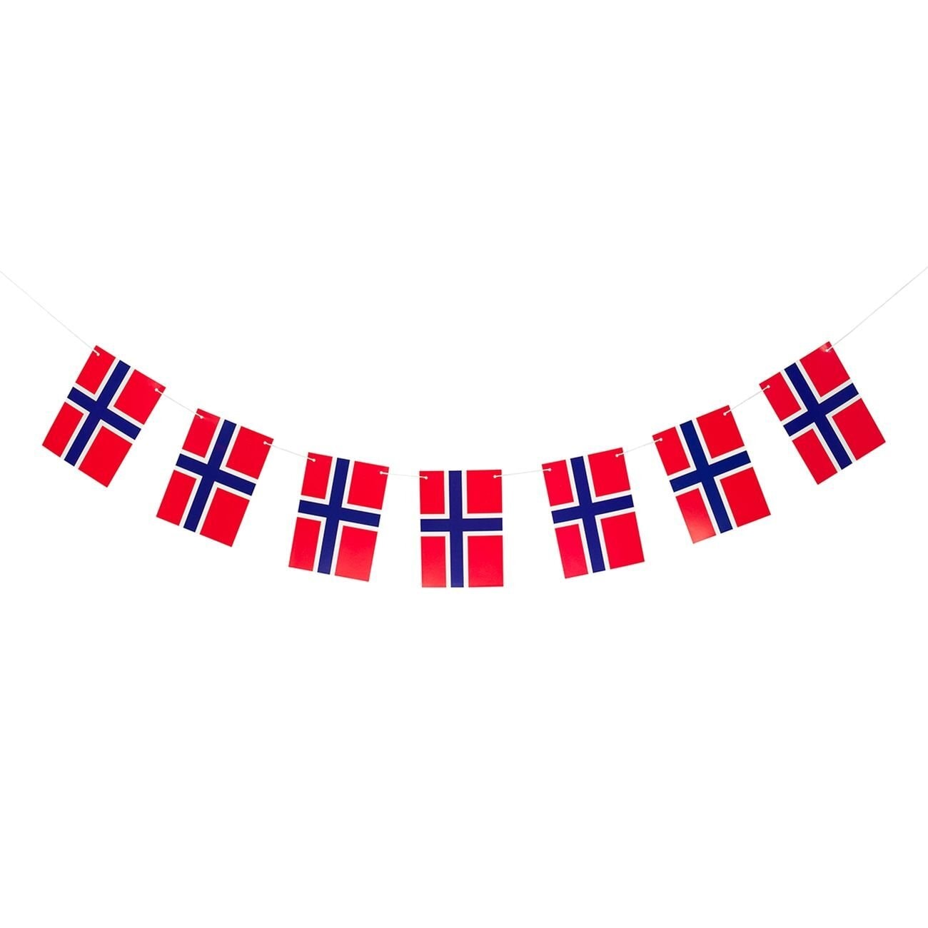 Girlang Norska Flaggan 2 meter